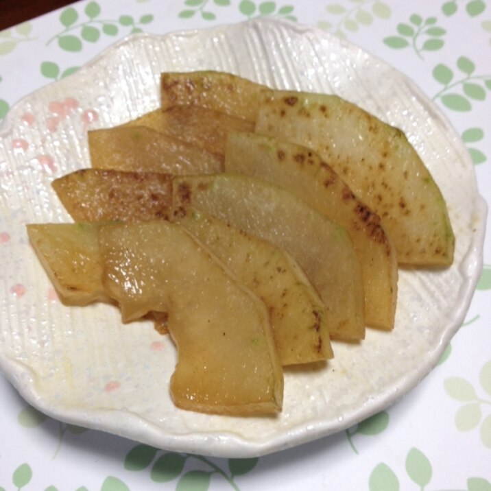 焼いても美味しい、冬瓜ステーキ